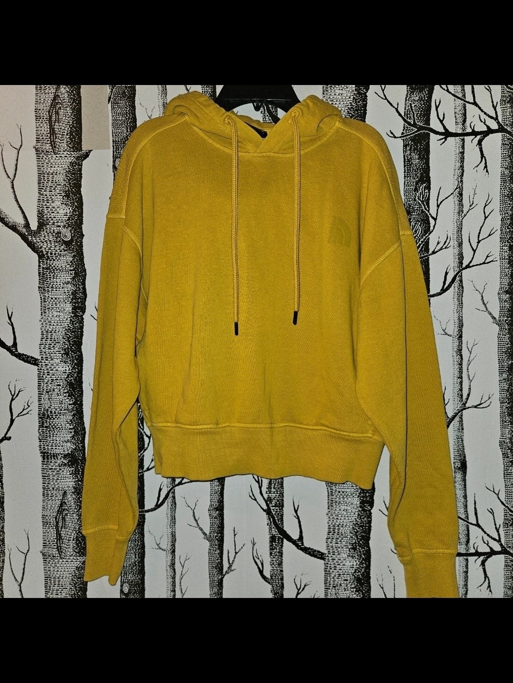 The North Face Women's Mustard Hoodie - Drawstring Pullover